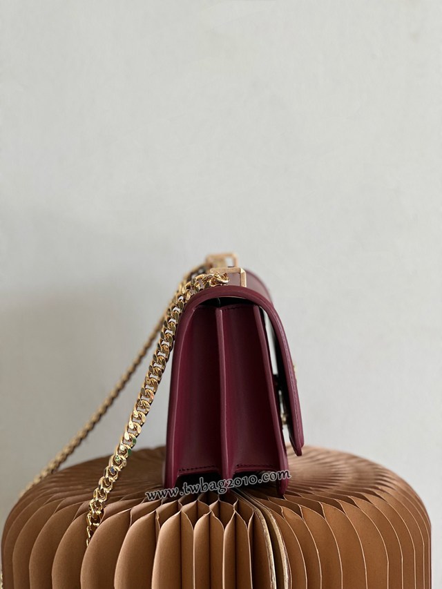 Burberry專門店新款TB專屬標識鎖扣包 巴寶莉皮革鏈條單肩斜挎女包 yxb1454